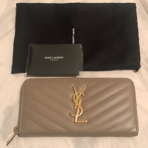 Yves Saint Laurent Handbags - SAINT LAURENT MONOGRAM WALLET